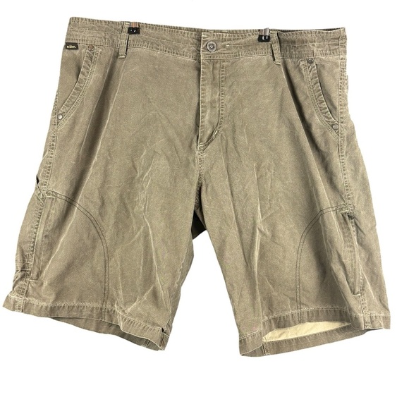 KÜHL Men’s Vintage Patina Dye Canvas Shorts – Sz 40 (Excellent Condition) - Picture 2 of 16